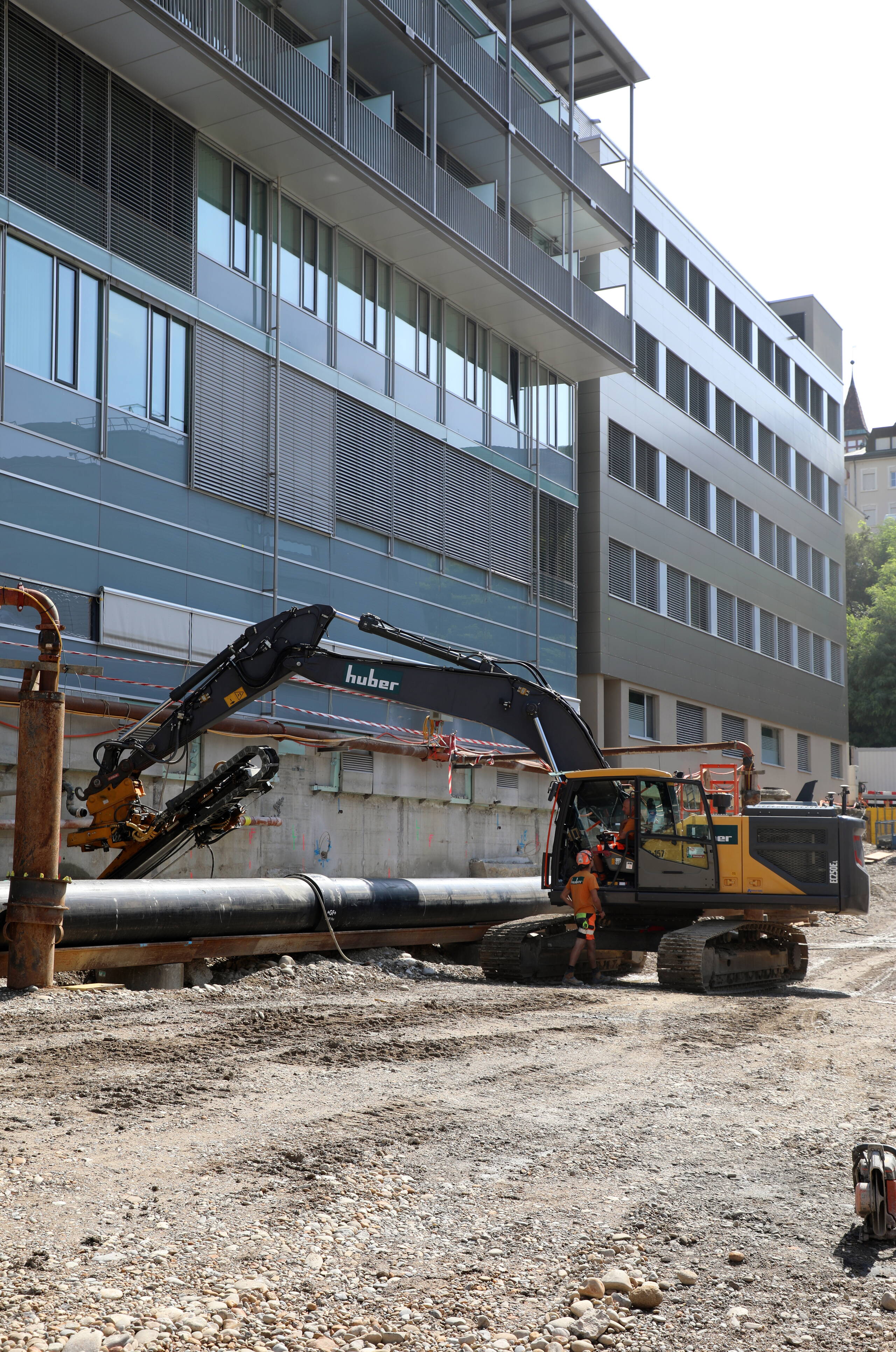 Baustelle Klinik Hirslanden Aarau